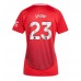 Maillot de foot Manchester United Luke Shaw #23 Domicile vêtements Femmes 2024-25 Manches Courtes